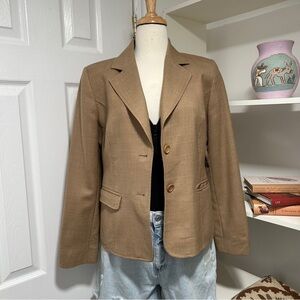 Pendleton Light Brown Buttoned Blazer
